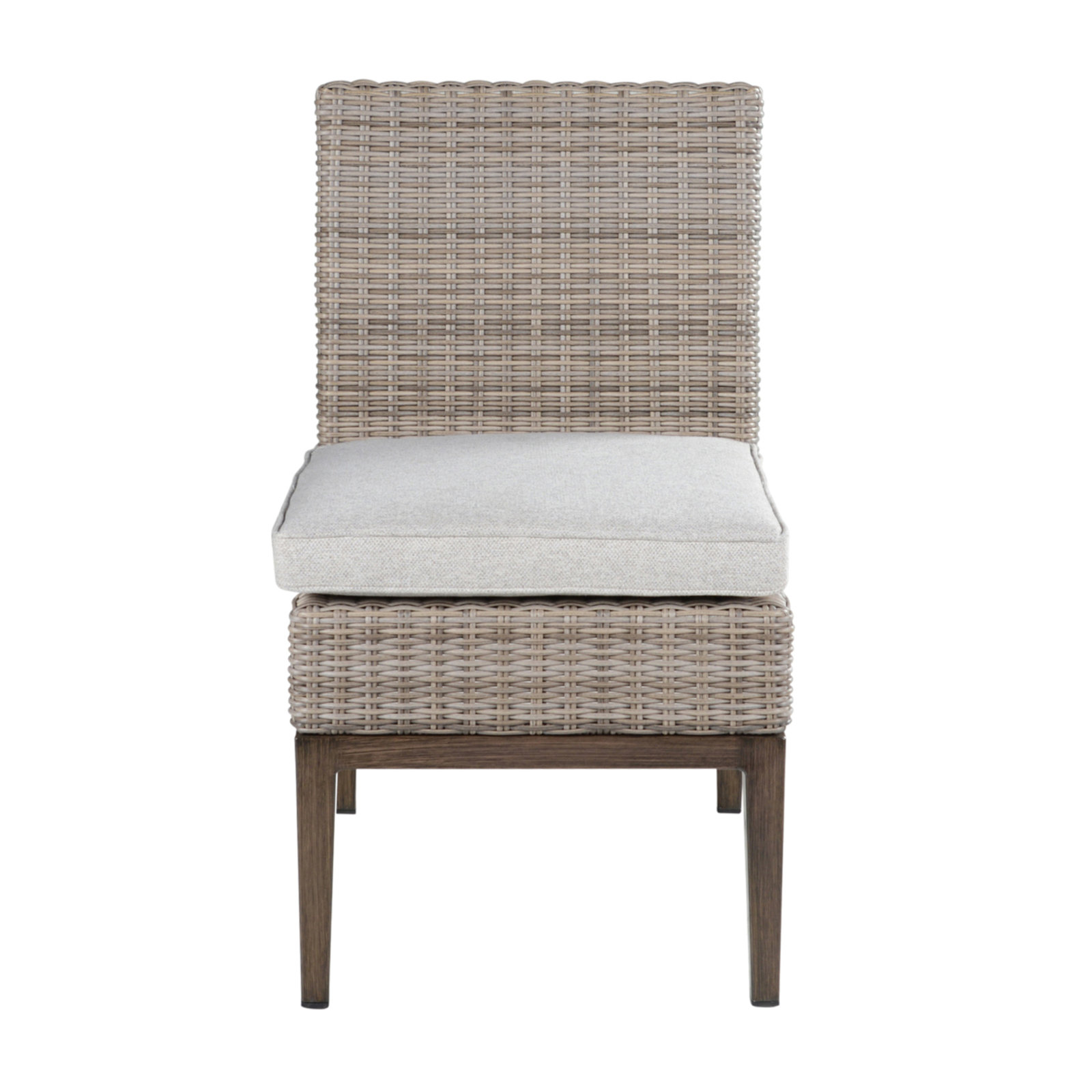 Dunham 80'' Rectangular Outdoor Dining Set with Cushions, 4
