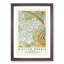 St. James Pattern with Border by William Morris - Picture Frame Graphic Art-62771924-62771926