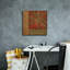 «Golden Palm I» par NBL Studio, art mural en verre acrylique-1214988542