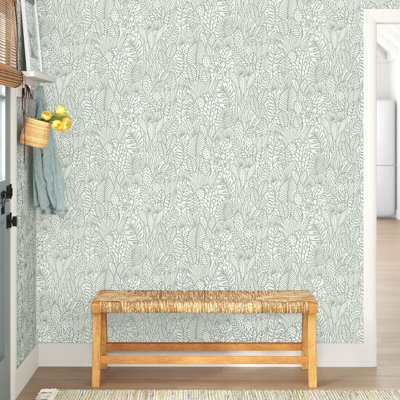 Rouleau de papier peint auto-adhésif L 20,5 pi x l 16,5 po Davis