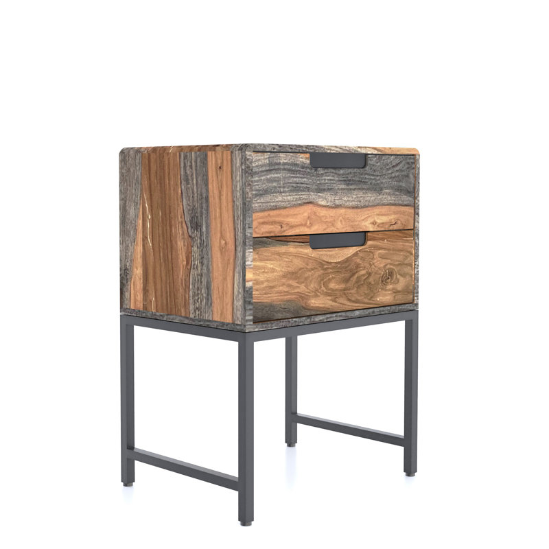 Ania Solid Wood End Table