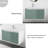 Ikraa 35.6 " W 1 Single Vanity Bathroom Vanity With Ceramic Top
