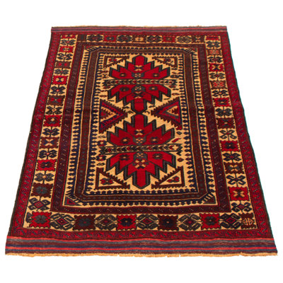 Tapis brun clair Scipio 4 pi 0 po x 6 pi 7 po