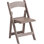 Chaise pliante en résine