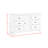 Luro Queen 4PC Bedroom Set In White-102833954-129000722