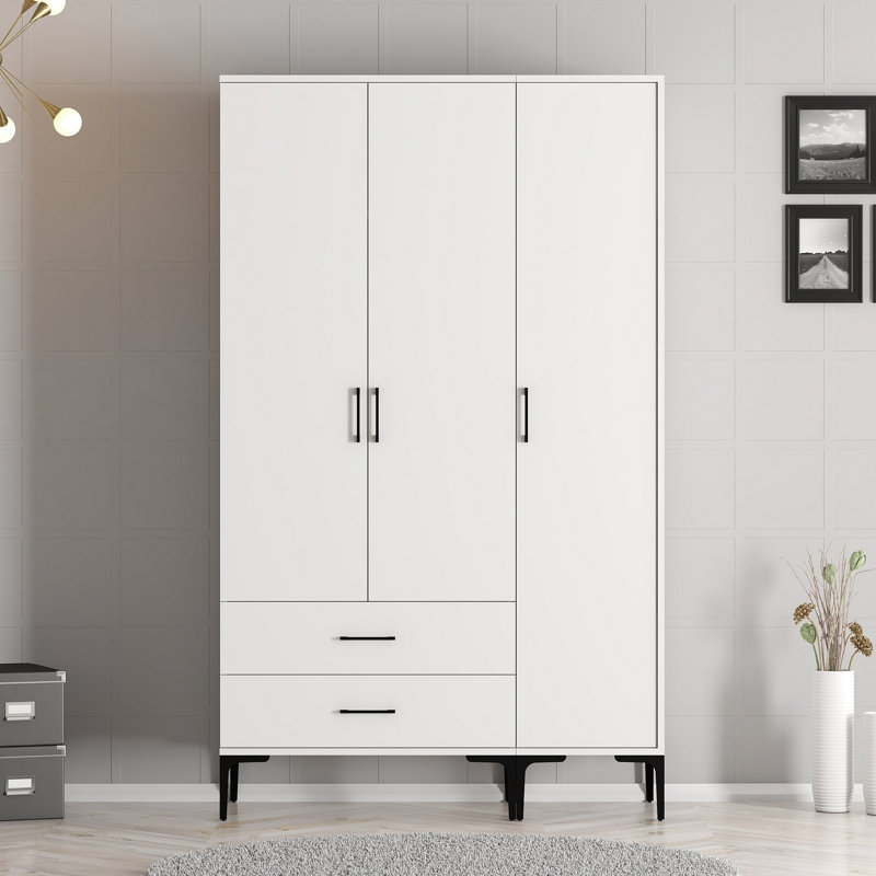 Armoire Ayreanna, Blanc