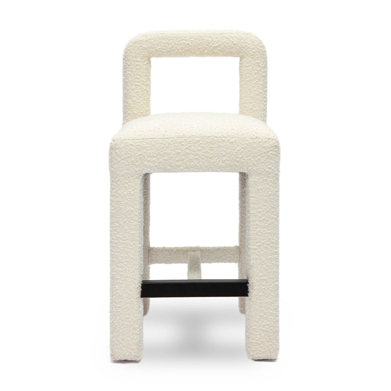 Tabouret de comptoir crème, Crème, crème