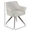 Blocher 48cm H Fabric Upholstered Side Chair in Beige