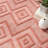Foundry Select Versatile Diamond Coral/Orange Indoor/Outdoor Area Rug-672877921