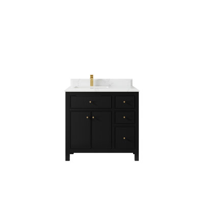 Sonoma 36'' Single Bathroom Vanity with Quartz Top