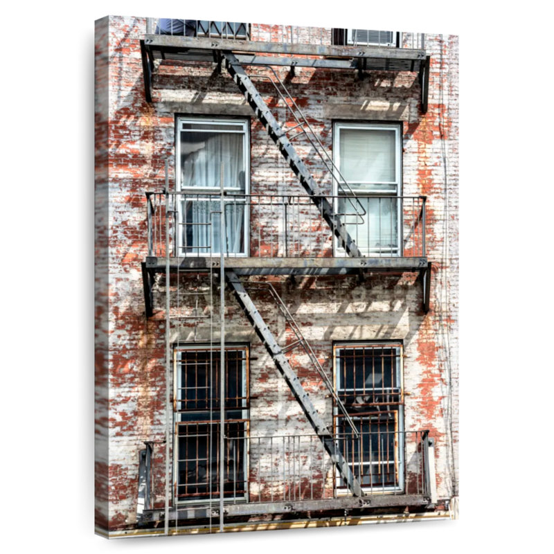 Lilie Fire Escape Stairs, 45" H x 30" W