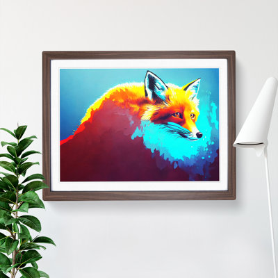 Fox Vol.4 - Single Picture Frame Painting