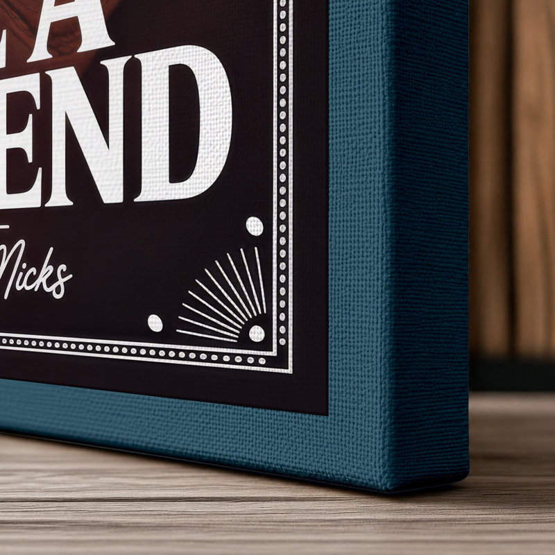 Print, 18x12 - 45.7 x 30.5 cm, Teal Border