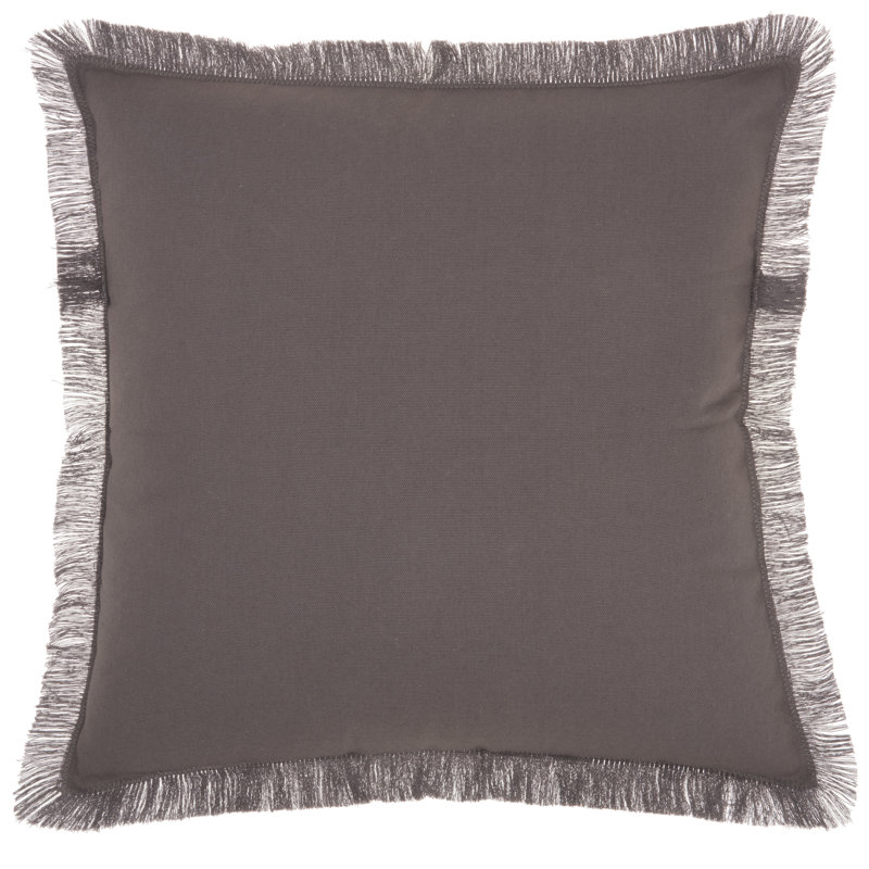  Housse de coussin carré et insert, Anthracite
