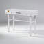 Bureau blanc avec 1 tiroir