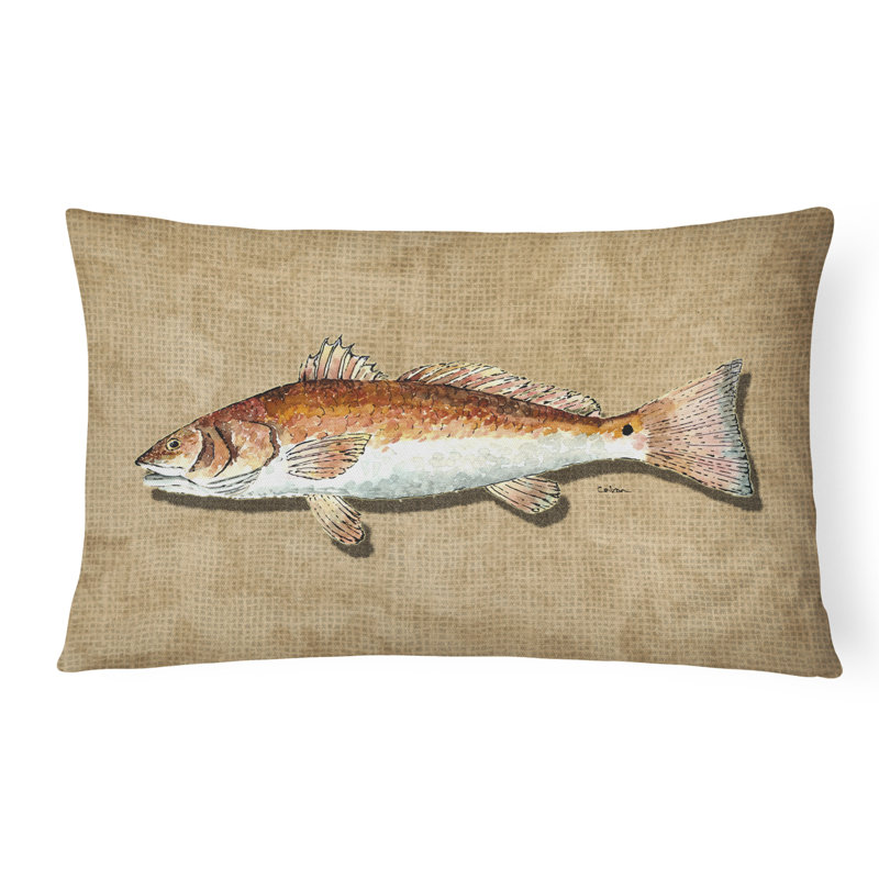 Coussin intérieur/extérieur Red Fish