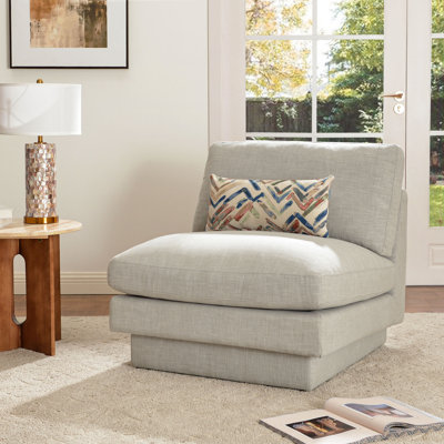 Fauteuil de chambre rembourré 34 po