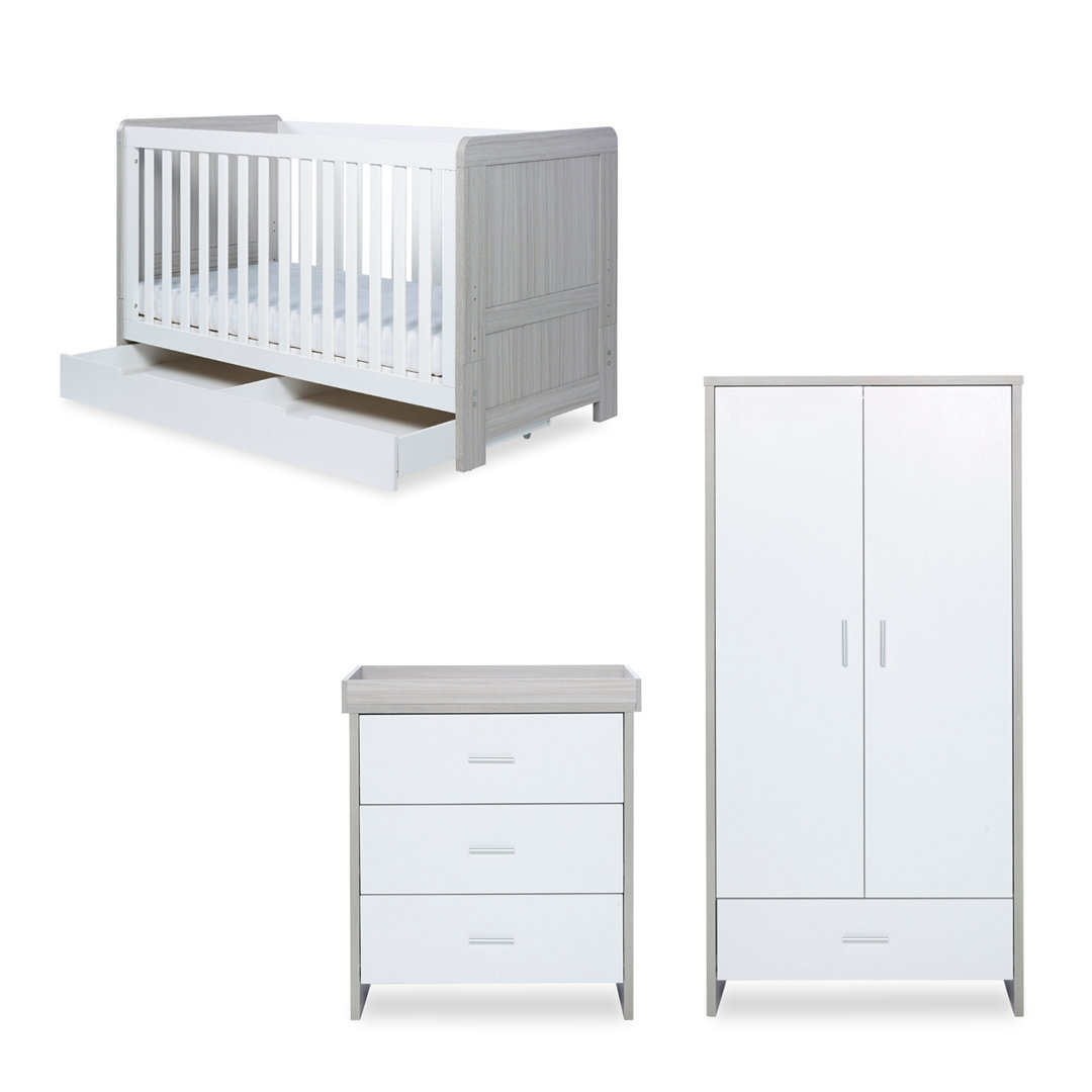 Pembrey 3 Piece Furniture Set, Under Drawer