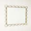 Les Vagues Rectangle Iron Beveled Mirror