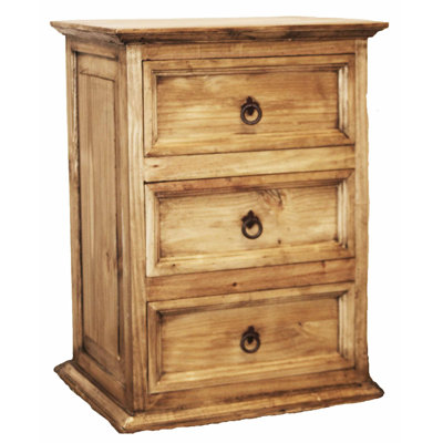 Three Drawer Nightstand