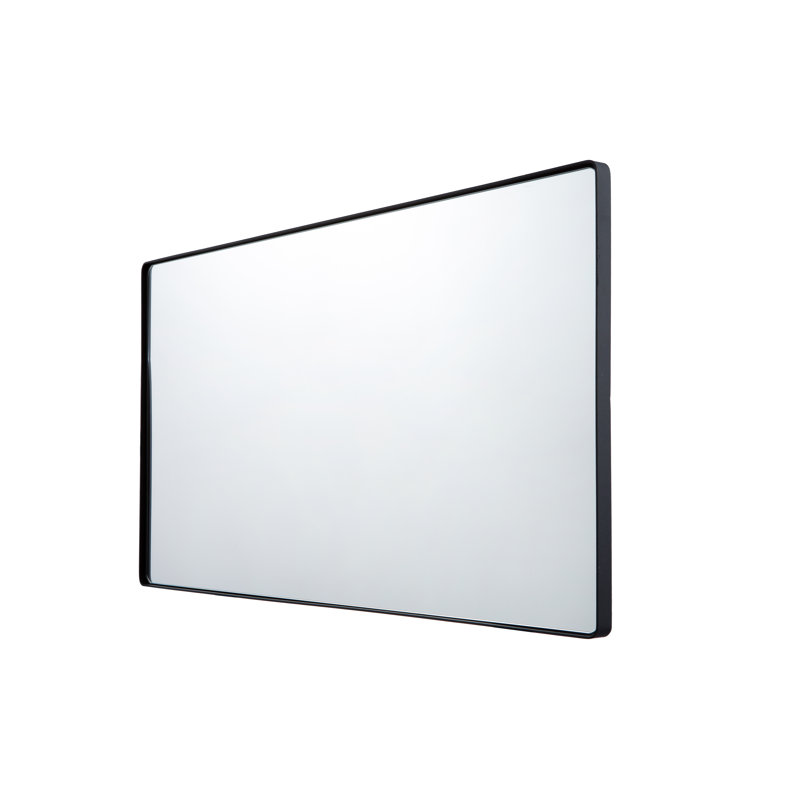 Miroir mural Kye, Noir, 22" x 40"