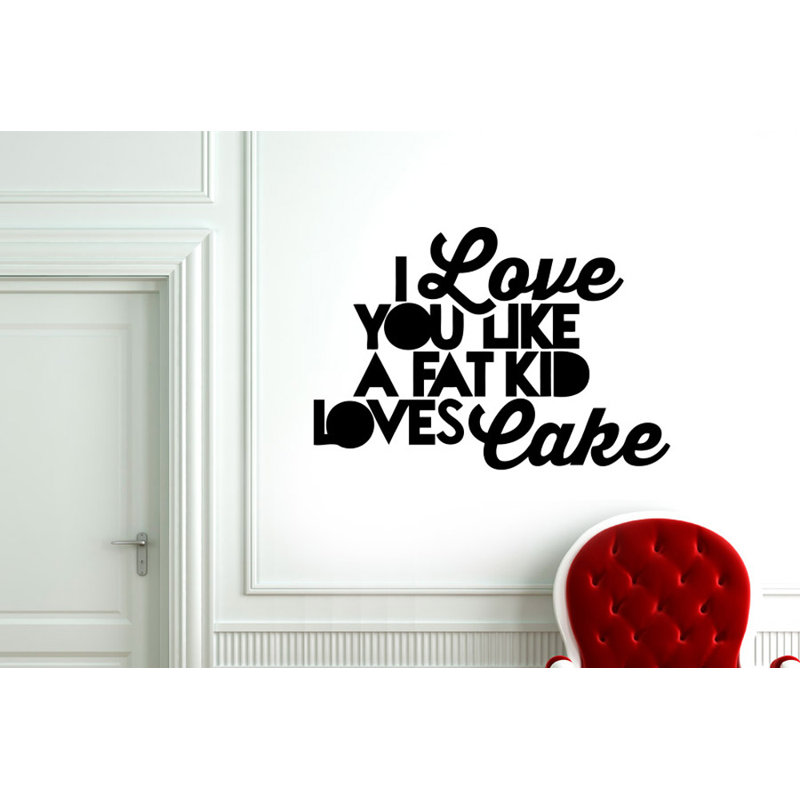 Non-Wall Damaging Wall Decal, Black, Large