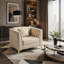 Canapé Chesterfield modulaire léger de luxe, canapé en similicuir avec capitonnage à boutons fait à la main, accoudoirs garnis de métal et pieds en métal minces-903570820-903570823