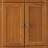 72" Tall Corner Kitchen Pantry Cabinet | 8 Doors, 4 Tiers, Oak MDF Storage