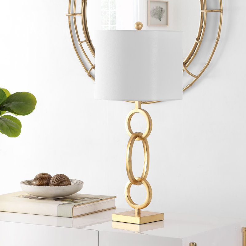 Adirondack Metal Table Lamp, Gold