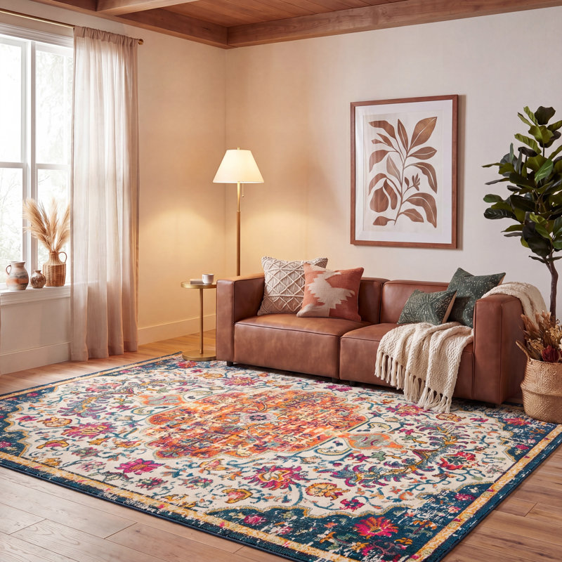 Elisavet Performance Oriental Rug, Rectangle 8' x 10'