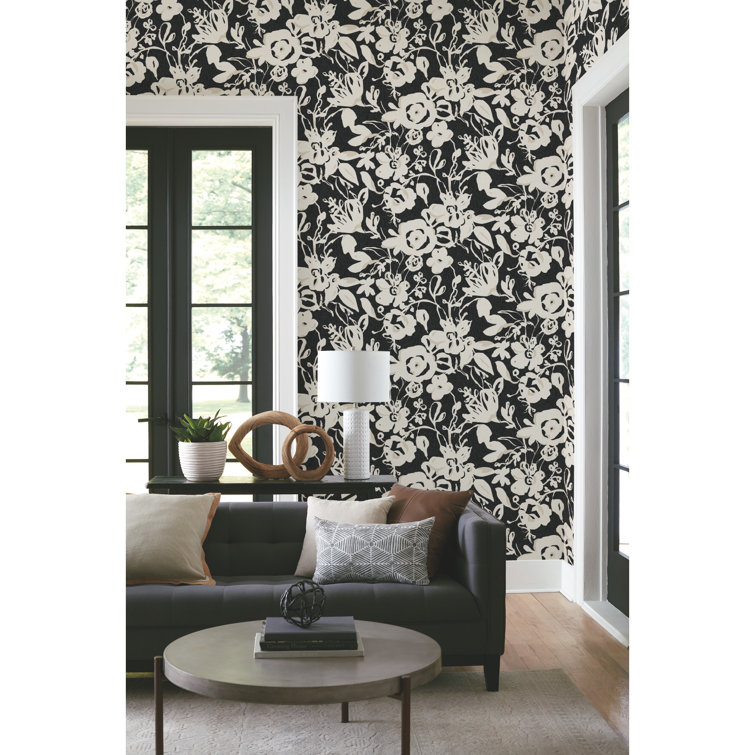 York Wallcoverings Floral Wallpaper Roll | Perigold