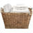 Wicker Laundry Basket with Handles