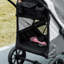 Foldable Pet Stroller with 4 Big Wheels for Medium Dogs-110210908