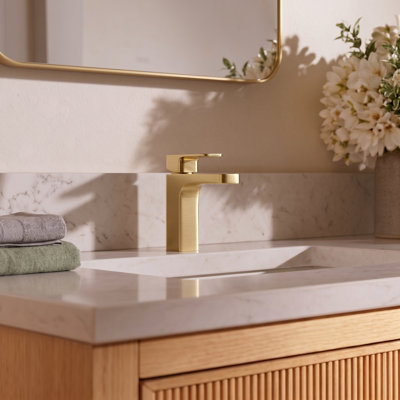 Blaze Single-handle Bathroom Faucet with Drain Assembly