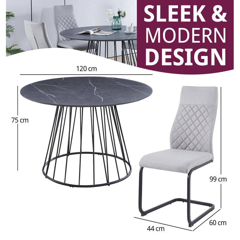 Mose 4 - Person Dining Set