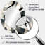 Miroir mural abstrait abstrait en métal abstrait XIII - Large-717662793