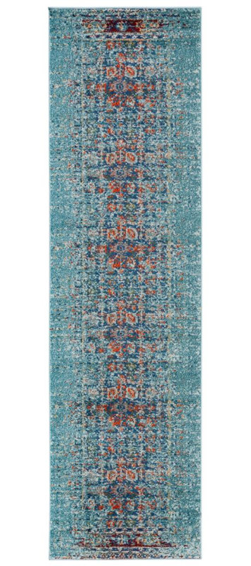 Analia Paisley Area Rug, Runner 66 x 183cm