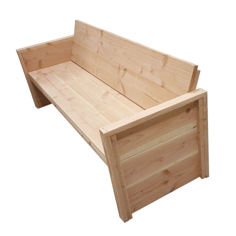 Pirtleville Manufactured Wood Wood Outdoor Bench, 72cm H x 152cm W x 57cm D