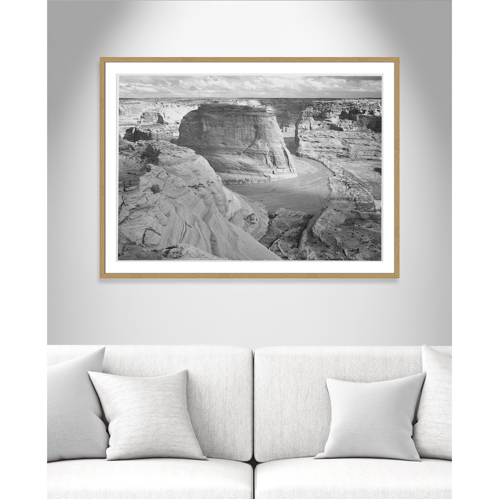 Canyon De Chelly Arizona 2 by Adams, 29.5" H x 41.5" W x 0.75" D, Natural