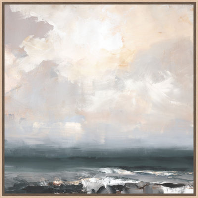 Dreamscape Gray 1 Print by Art House Studios