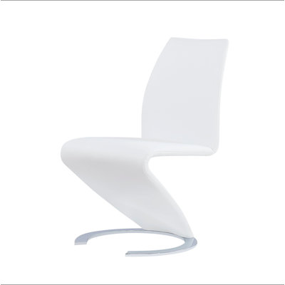 MARCUS HORSESHOE WHITE DINING CHAIRS (KIT OF 2)