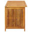 Marlow Home Co. Grisby 113cm W Water Resistant Acacia Solid Wood Deck Box in Brown