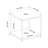 Kassel 20.1" W Manufactured Wood End Table-731568675