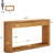 Narrow Fluted Console Table With Storage