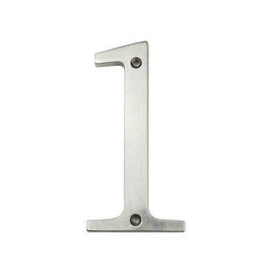Numéro de maison en métal 4 po (10 cm), alliage de zinc