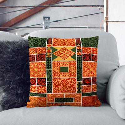 Geometric Square Throw Cushion