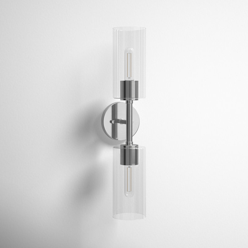 Aryabella Wall Sconce, Brushed Nickel