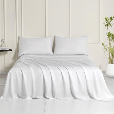 Ensemble de draps soyeux TENCEL