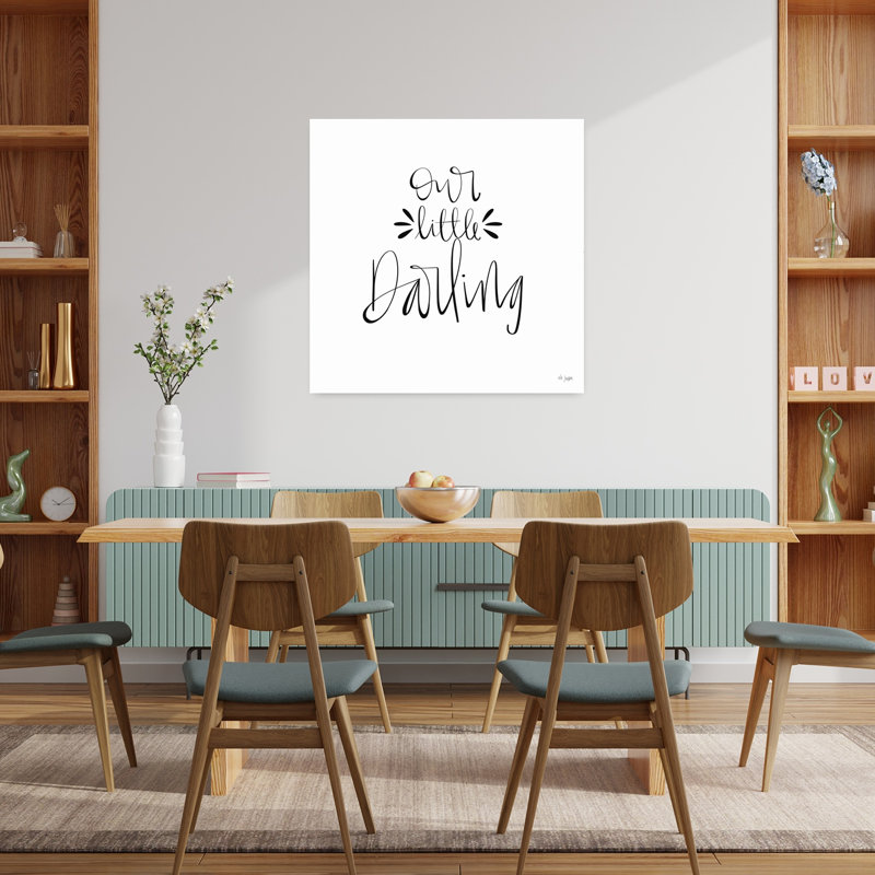 Our Little Darling, art contemporain abstrait, H 36 po x l 36 po