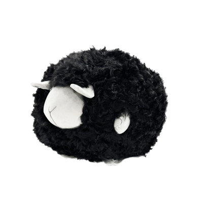 Mongolian Curly Lambskin Plush Sheep Pillow